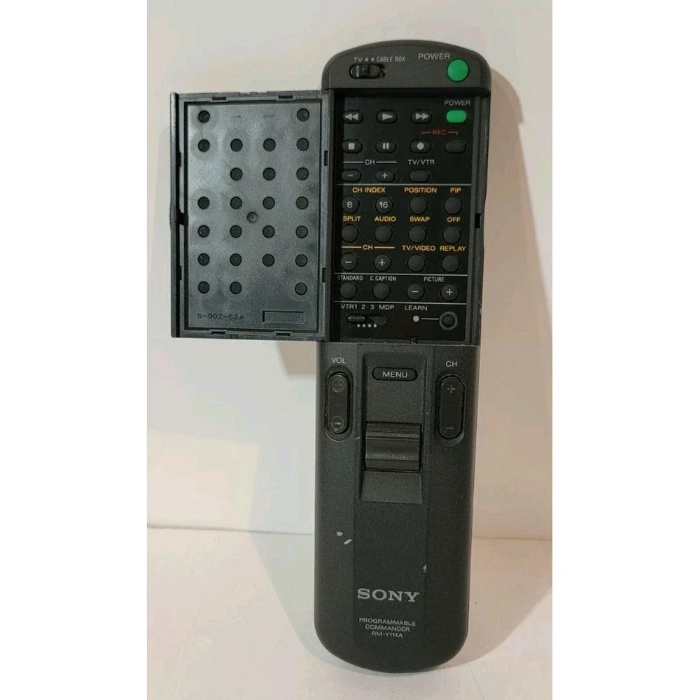 Sony RM-Y114A TV Cable Programmable Commander Remote Control Tested Works‎